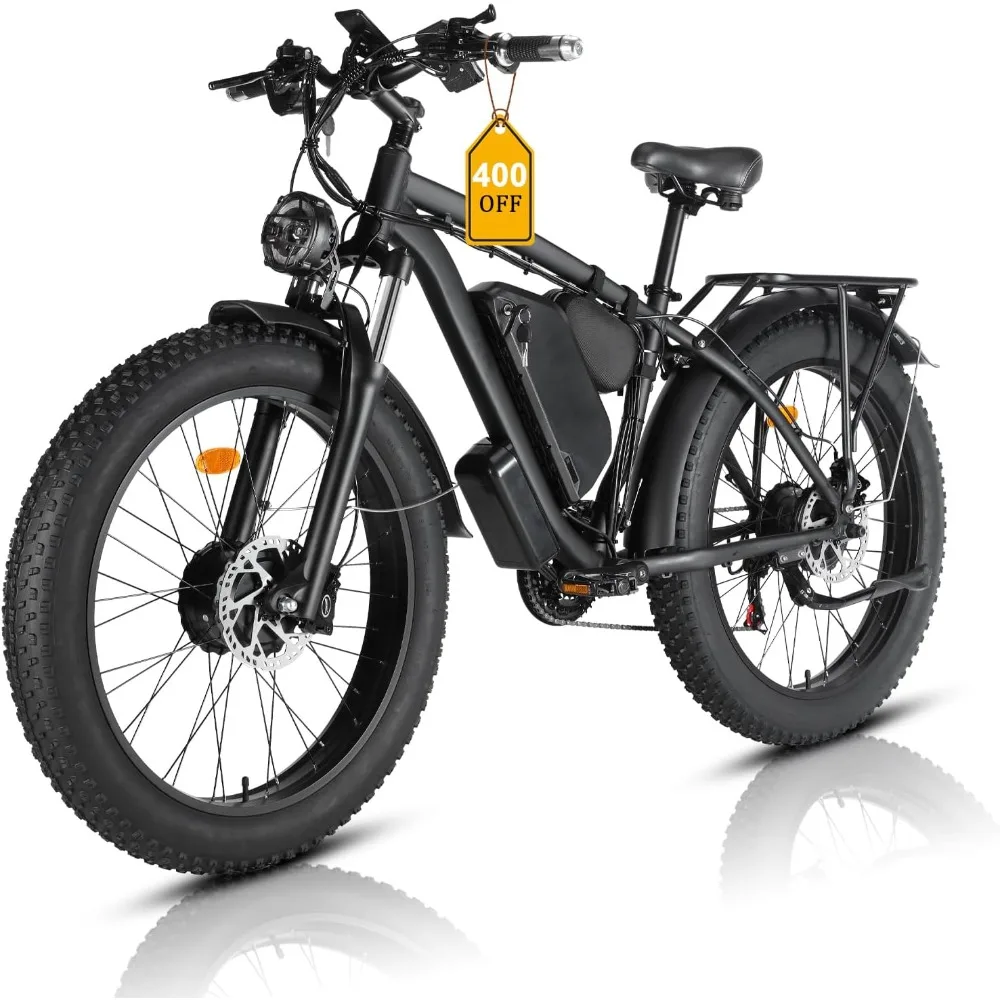 %a Electric Bike for Adults,   - Dual Motor Ebike Kit 2000W ulasan dan harga