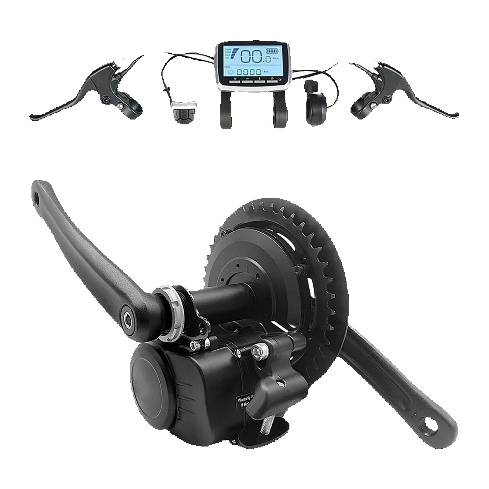 New Version Tongsheng 48V 500W - Torque Sensor Mid Drive Motor Kit ulasan dan harga