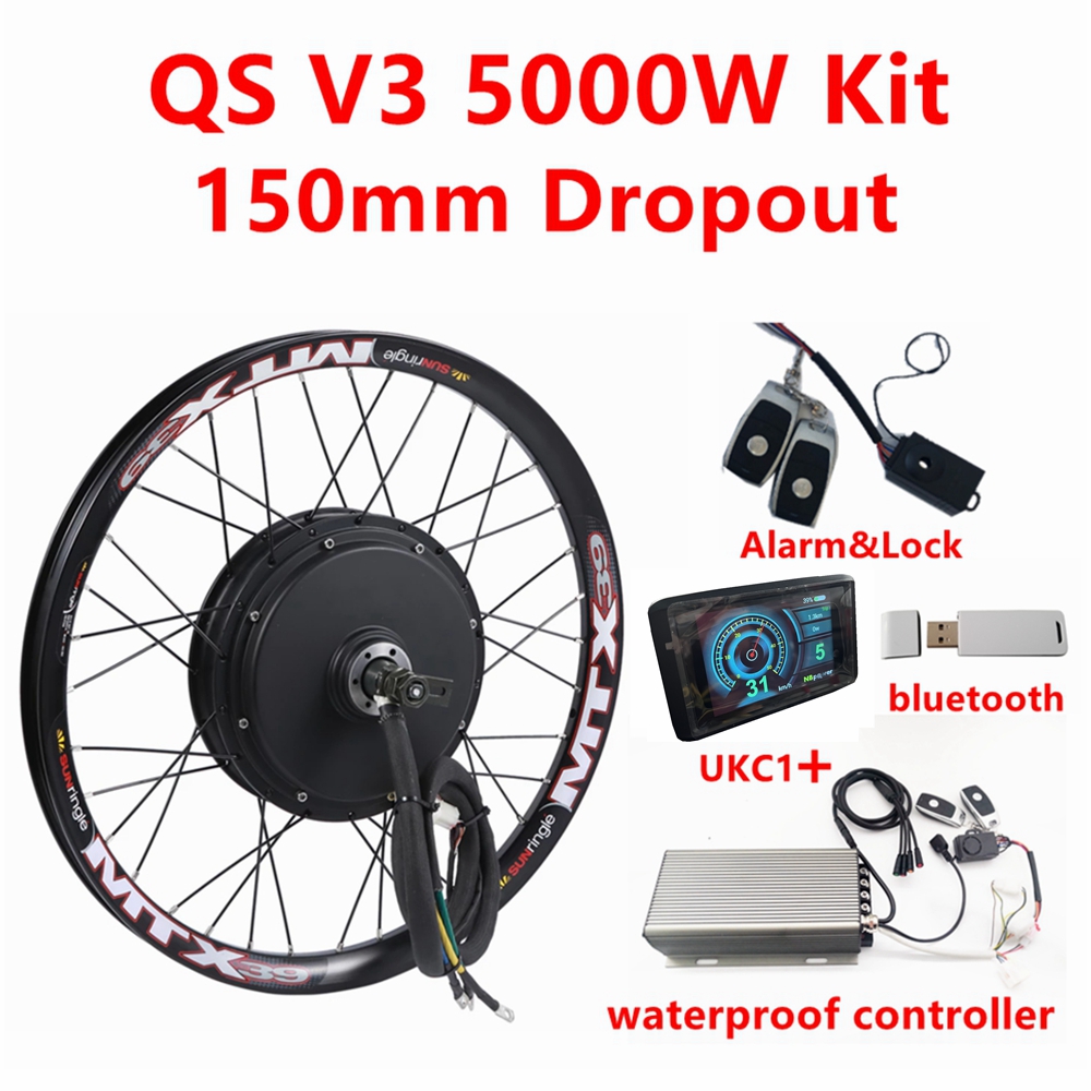 QS205 V3 48-72v 5000W 3.5T/5T  - 5000W Hub Motor Kit 72V ulasan dan harga